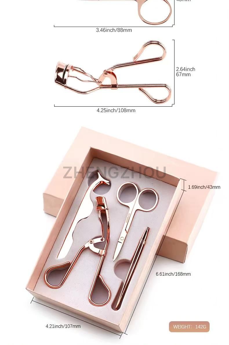 High-quality eyelash curler set of four pieces
