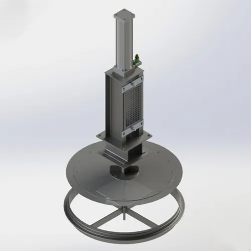 Flat Push Type RTO Damper Valve SAF14 | VOC/VOCs Gas Control Valve