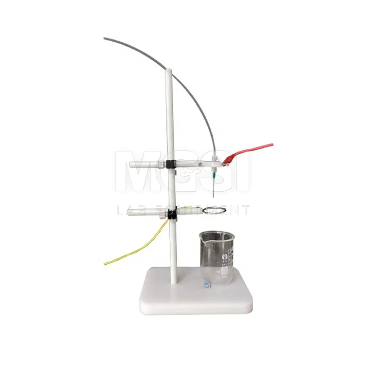 Microspheres Instrument Microsphere collector Electrostatic spray microsphere particle