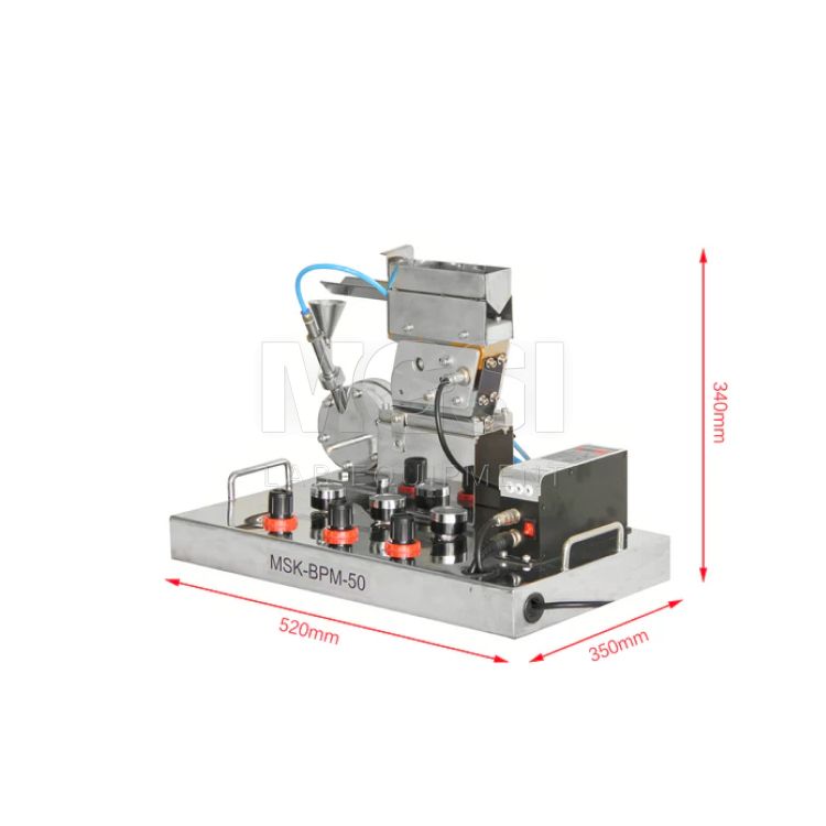 Jet Mill Rpm Compact Jet Mill, MSK- BPM-50