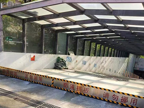 Flood Control Water Retaining Board Helps Urban Flood Control