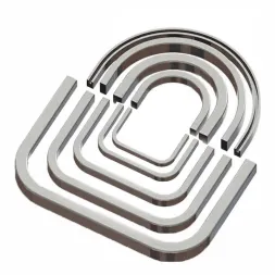 Lichtbogen-förmiger Metallbiegeunterstützung