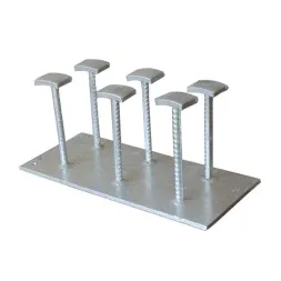 Gebäudeblech eingebettete Teile