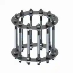 Gebäudeblech eingebettete Teile