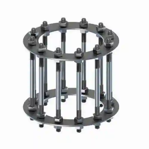 Gebäudeblech eingebettete Teile