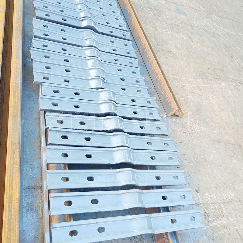 Plate Joint Rails High-Strength Rail Joint Bar / Fishplate