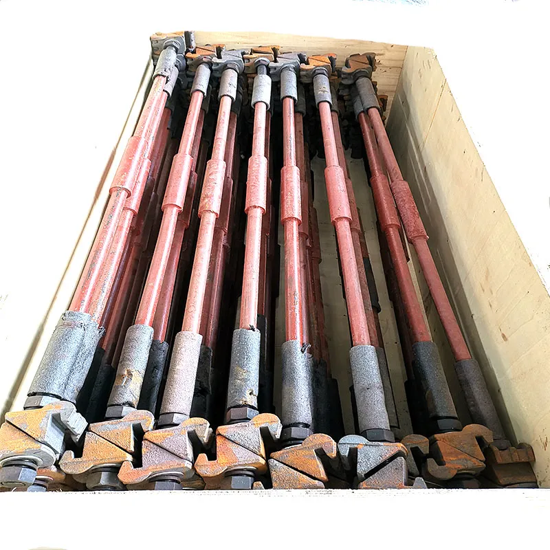 Standard gauge tie rod, Anti creep track gauge tie rod,