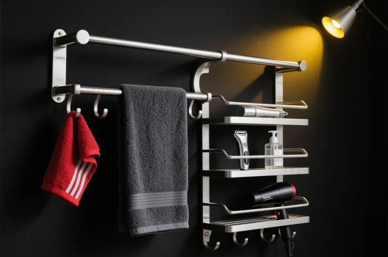 861003 Horizon Bath Shelf System