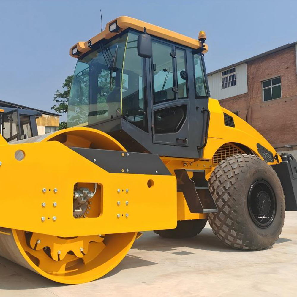 12Ton Single Steel Wheel Full Hydraulic Vibratory Roller
