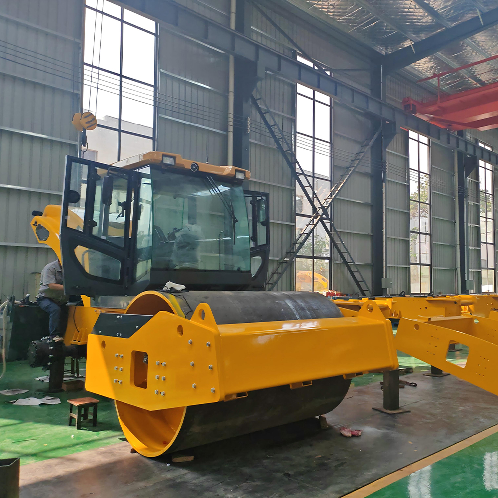 12Ton Single Steel Wheel Full Hydraulic Vibratory Roller