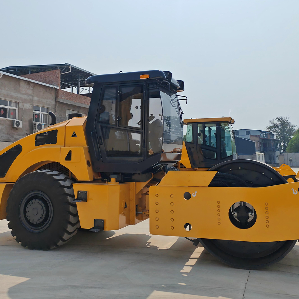 12Ton Single Steel Wheel Full Hydraulic Vibratory Roller