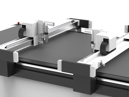 Double Beam Cutting Machine, High-Speed Precision Cutter for