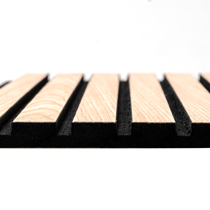 Wood Veneer Acoustic Slat Wall Panel