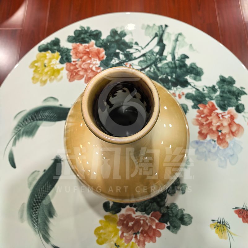 中国美術 天青釉 天球瓶 高17.5cm ZE215 中国美術 天青釉 天球瓶 高17.5cm ZE215 工芸品