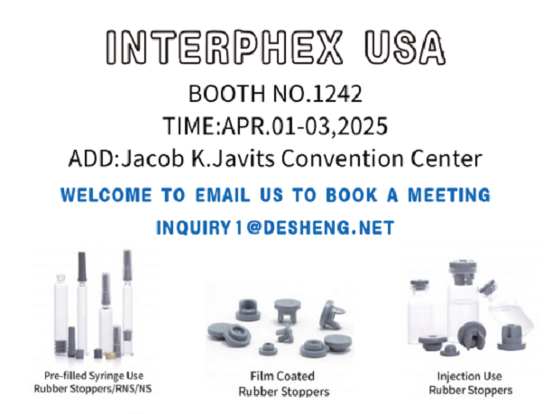 First Rubber to Showcase at INTERPHEX USA 2025 – Join Us in NYC
