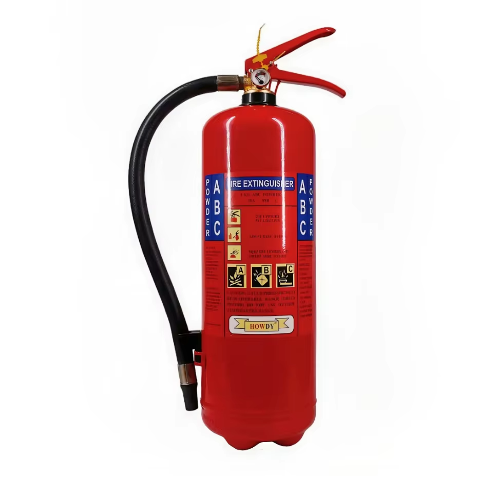 Brandblusser 9kg ABC poeder NL manometer Brandblusser 9kg ABC poeder NL manometer
