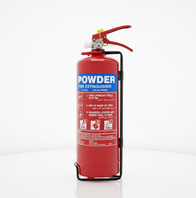 Compact 2kg Emergency Small Fire Extinguisher.