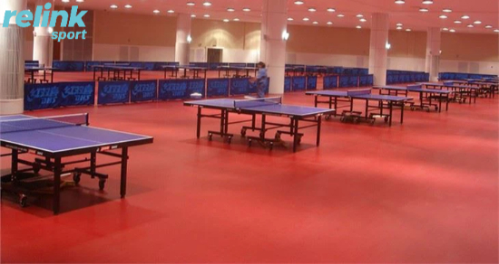 Elevate Your Game with Relink Sport PVC Table Tennis Flooring