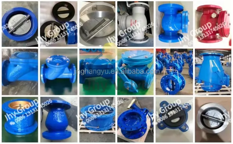 Ductile Iron Flange rubber Ball Check Valve