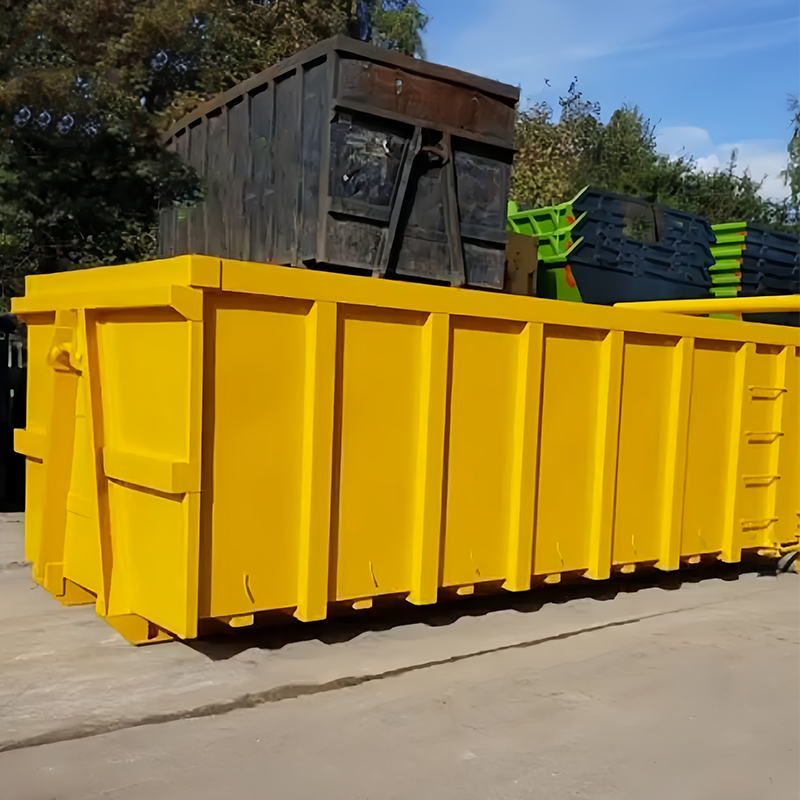Advantages and Disadvantages of Using Roll Off Bin vs Hook Lift Bin