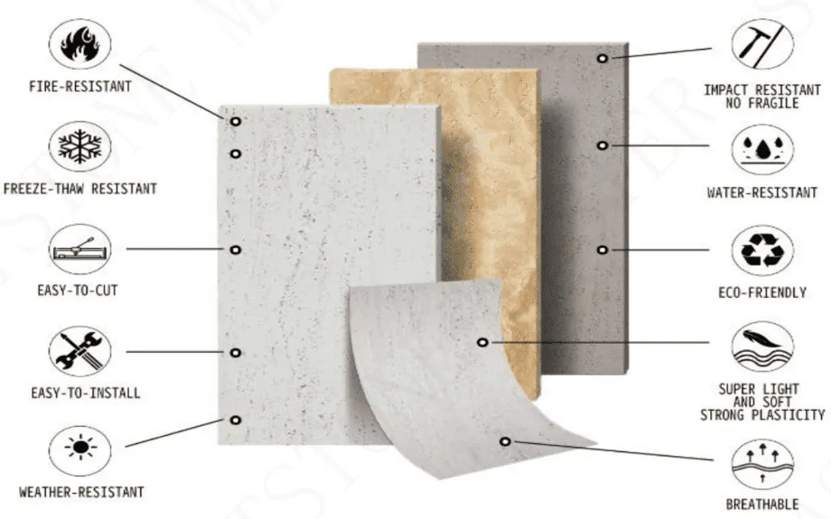 Arc Line Soft Stone