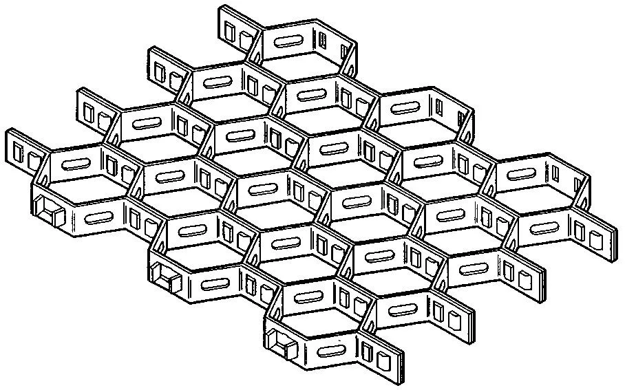 Hexsteel/hexmesh/Tortoise Shell Mesh