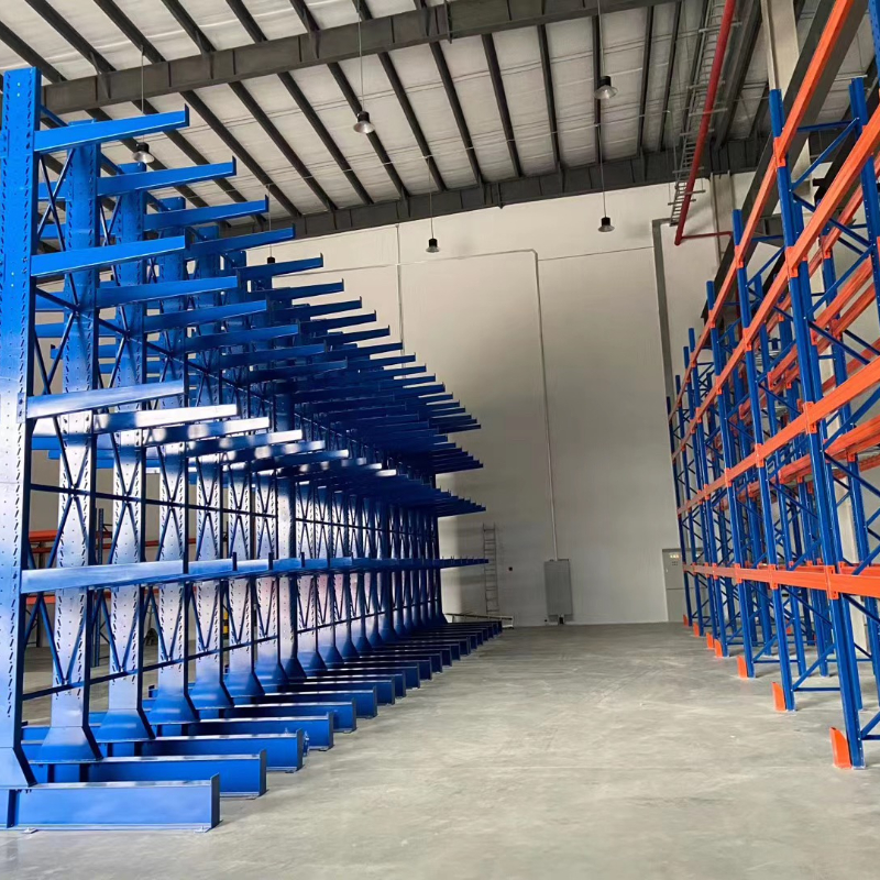 Armchair Section Racking Double-Arm Cantilever Racking for Long & Heavy Loads