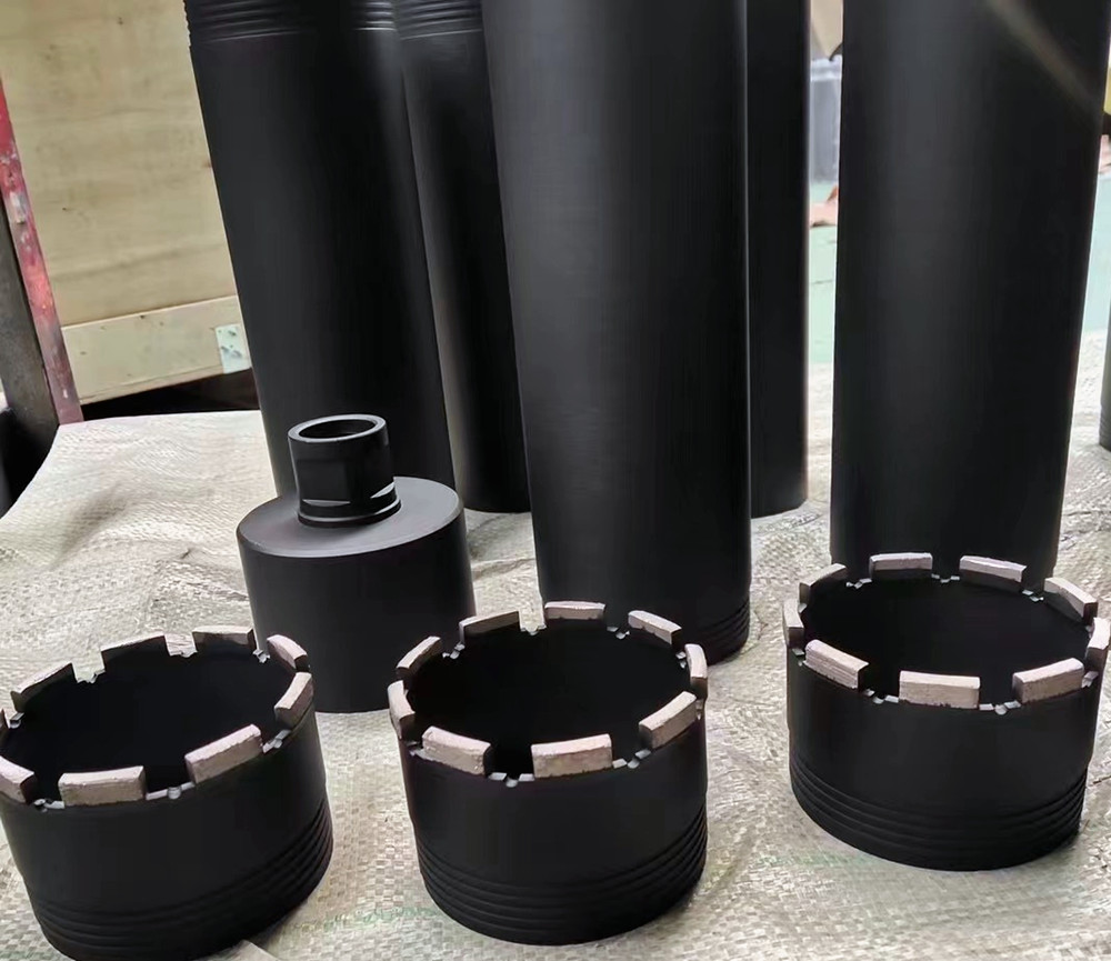 3 Parts Diamond Core Drill Bit