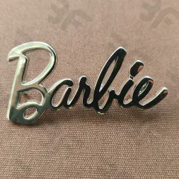 Label Pakaian Logam Kustom