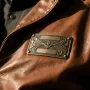 Label Pakaian Logam Kustom