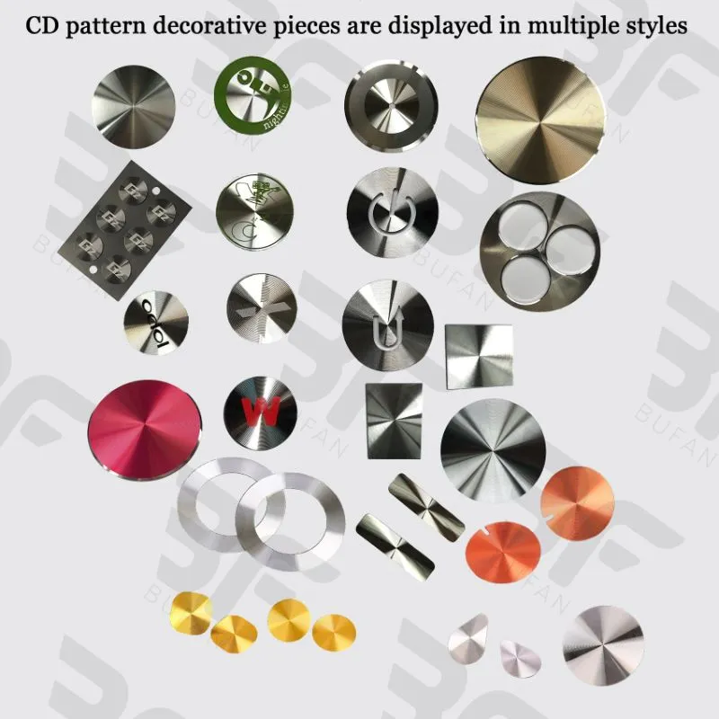 Potongan Dekoratif Pola CD Multifungsi