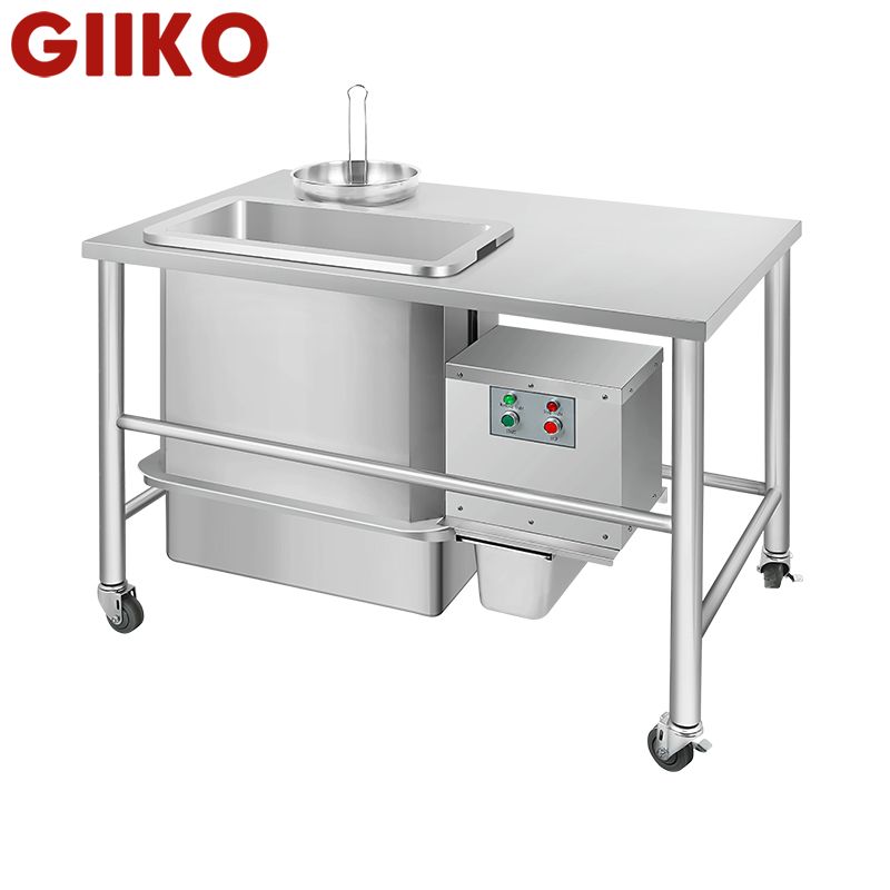 chicken breading station,commercial breading station,ayrking breading table