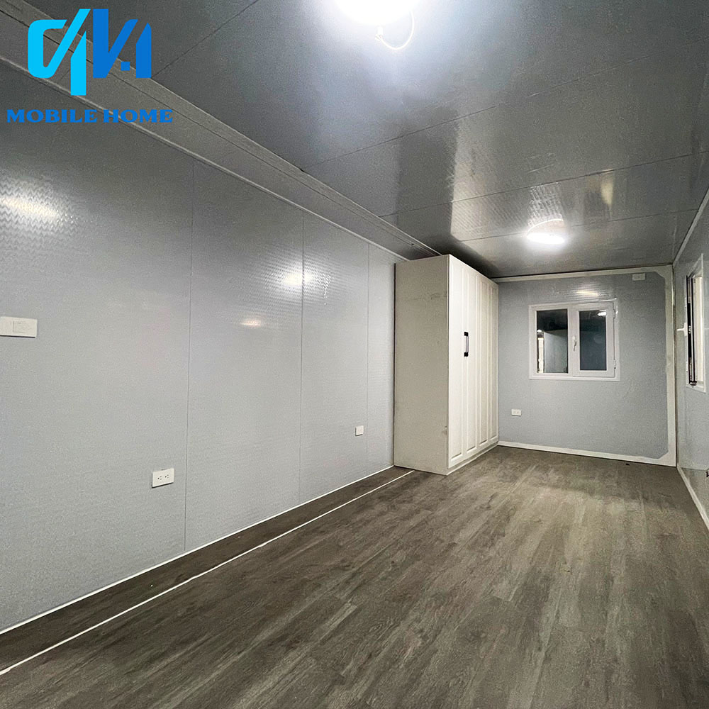 40FT Expandable Container House | Full Glass Wall