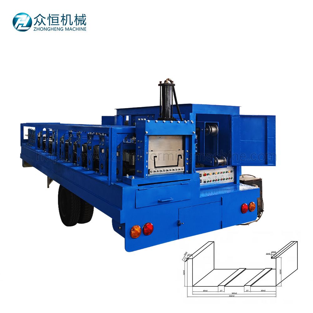 Heavy-Duty PLC-Controlled Arch Roll Forming Machine.