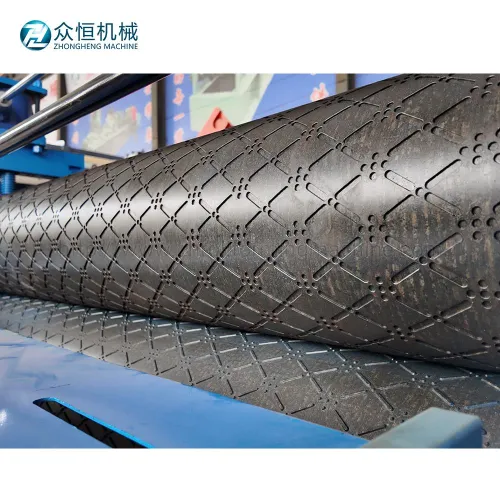 Embossed Leveler High Efficiency Roll Forming Machine for PPGI Floor Tiles.