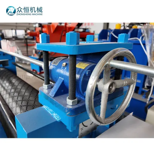Embossed Leveler High Efficiency Roll Forming Machine for PPGI Floor Tiles.