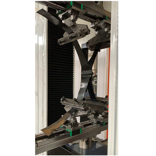 X-Type Splitting Tensile Testing Machine for Geocells