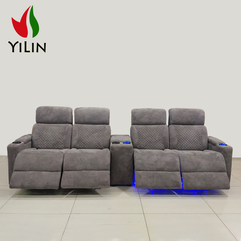 Electric Leather Recliner Sofa Set RH717