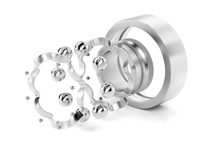 The structure and function of rolling bearings