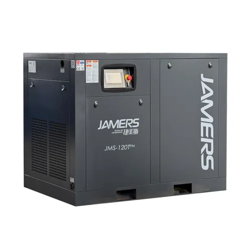 Compressore d'aria a vite VSD a magnete permanente a due stadi JMS-120TPM