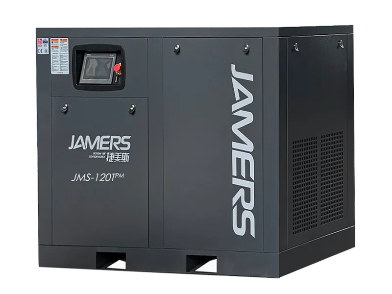 Compressore d'aria a vite VSD a magnete permanente a due stadi JMS-120TPM