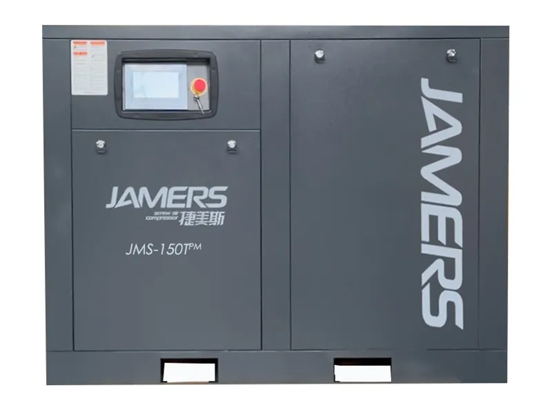 Compressore d'aria a vite VSD a magnete permanente a due stadi JMS-150TPM