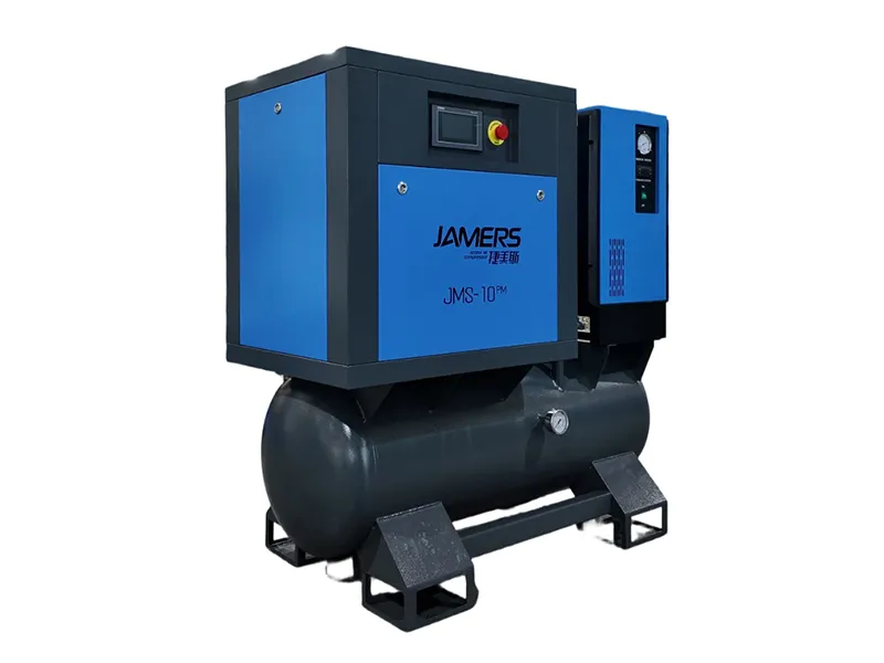 Kompresor Udara Sekrup Frekuensi Variabel Magnet Permanen Terintegrasi JMS-10HPM