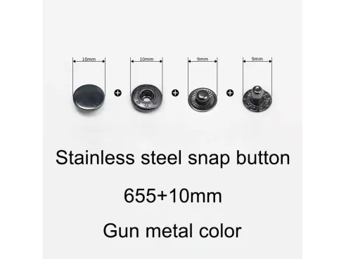 Stainless Steel Snap Buttons: Structure, Types, and Why They Are Replacing Copper in Modern Garment Manufacturing
