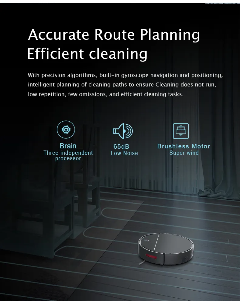 Smart Robot Vacuum Cleaner Suction Port