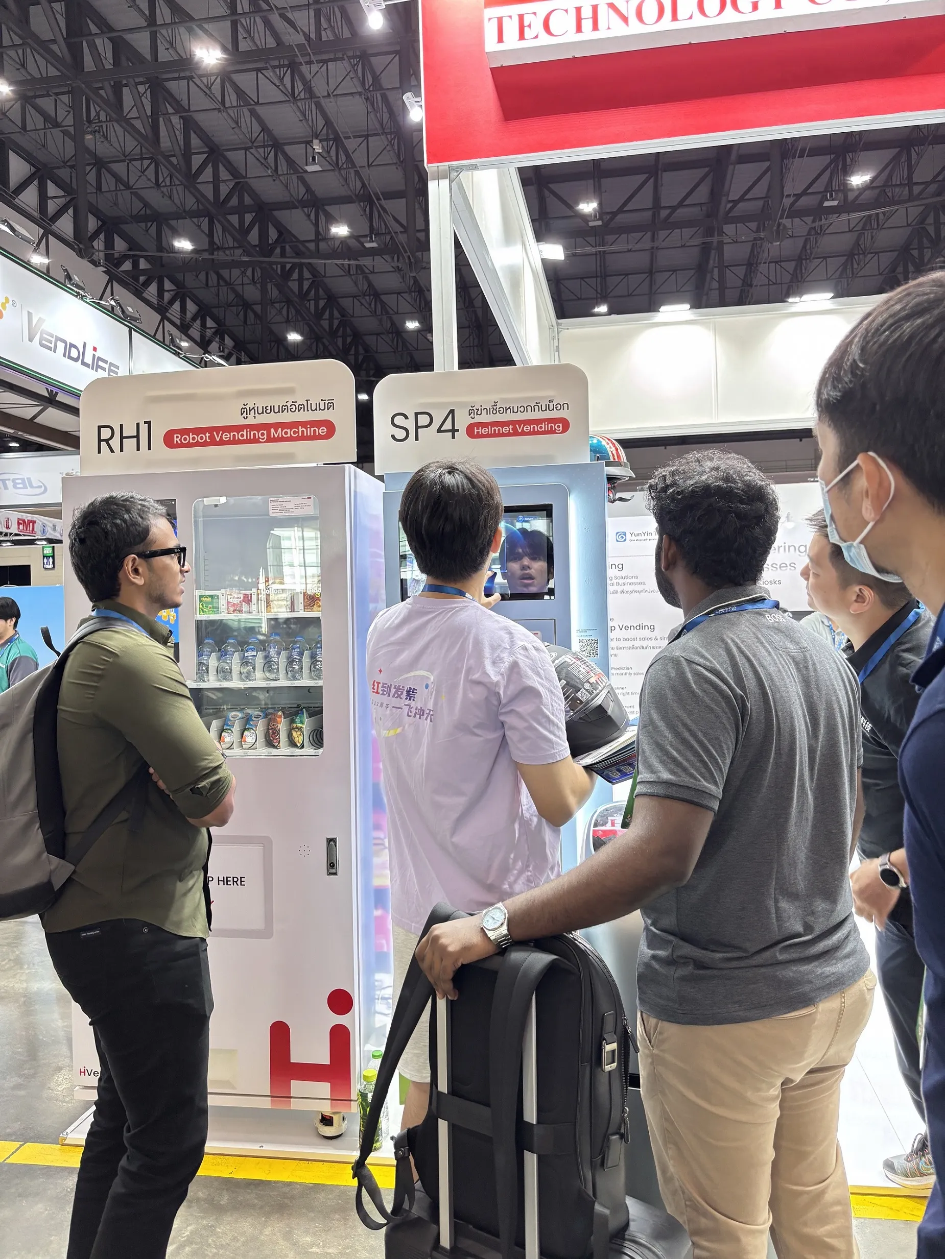 YUNYIN Technology Membuat Debut di Vend ASEN 2025 Bangkok, dengan 8 Produk Baharu Menarik Perhatian dan Pengalaman 12 Tahun Mendapat Pujian