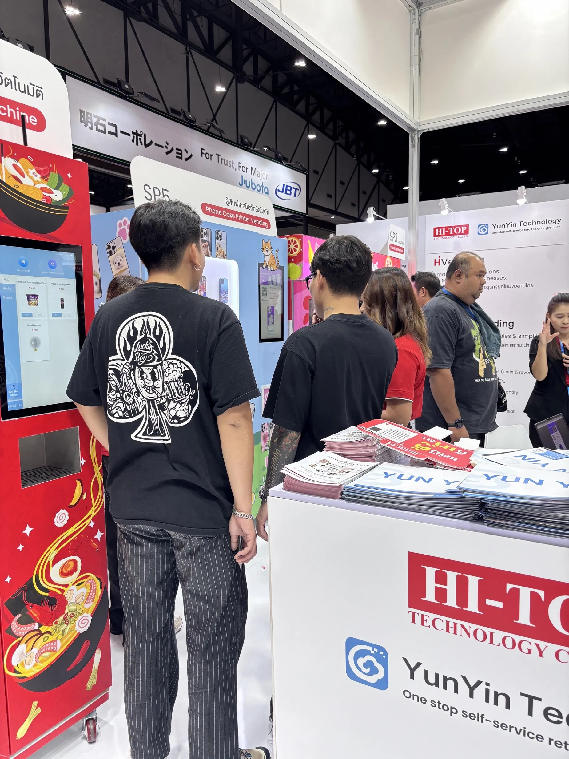 YUNYIN Technology Membuat Debut di Vend ASEN 2025 Bangkok, dengan 8 Produk Baharu Menarik Perhatian dan Pengalaman 12 Tahun Mendapat Pujian