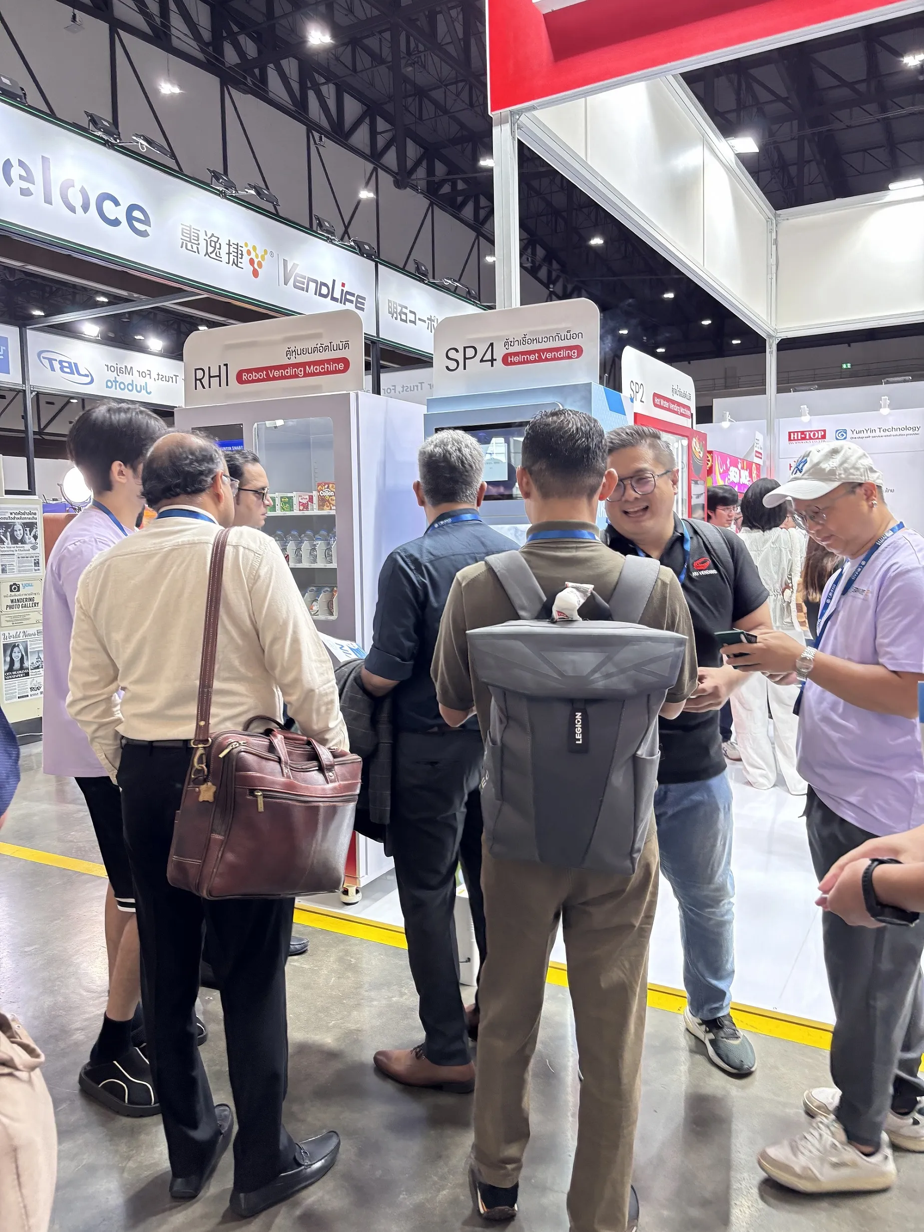 YUNYIN Technology Membuat Debut di Vend ASEN 2025 Bangkok, dengan 8 Produk Baharu Menarik Perhatian dan Pengalaman 12 Tahun Mendapat Pujian