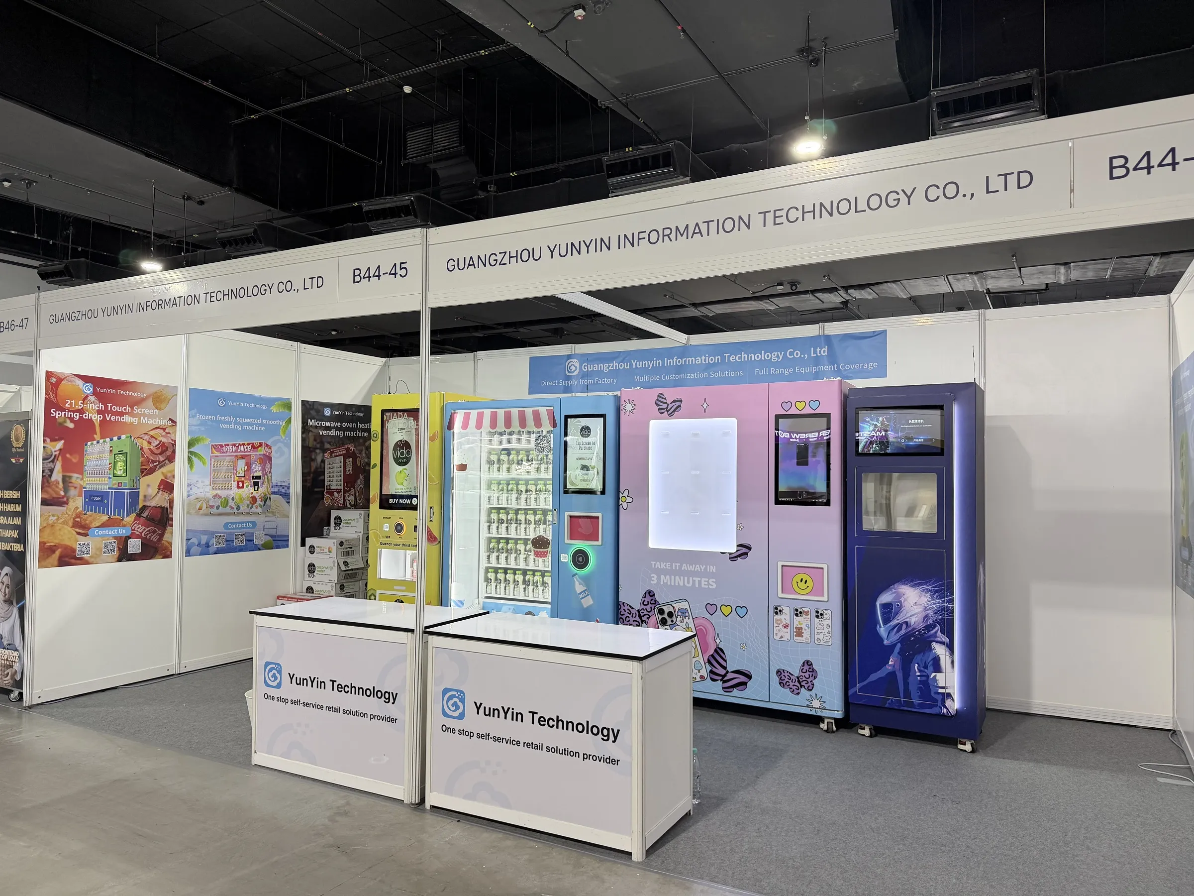 Kiraan detik Pameran Bermula! YUNYIN Technology akan mempersembahkan produk inovatif terasnya di Pameran Mesin Layan Diri Pintar Layan Diri Malaysia 2025