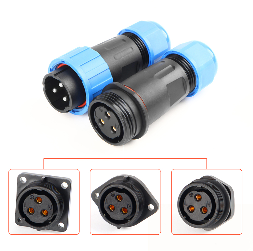 Rectangular Docking Connector Cable docking waterproof plug connector